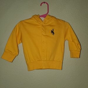 Wyoming snap up hoodie